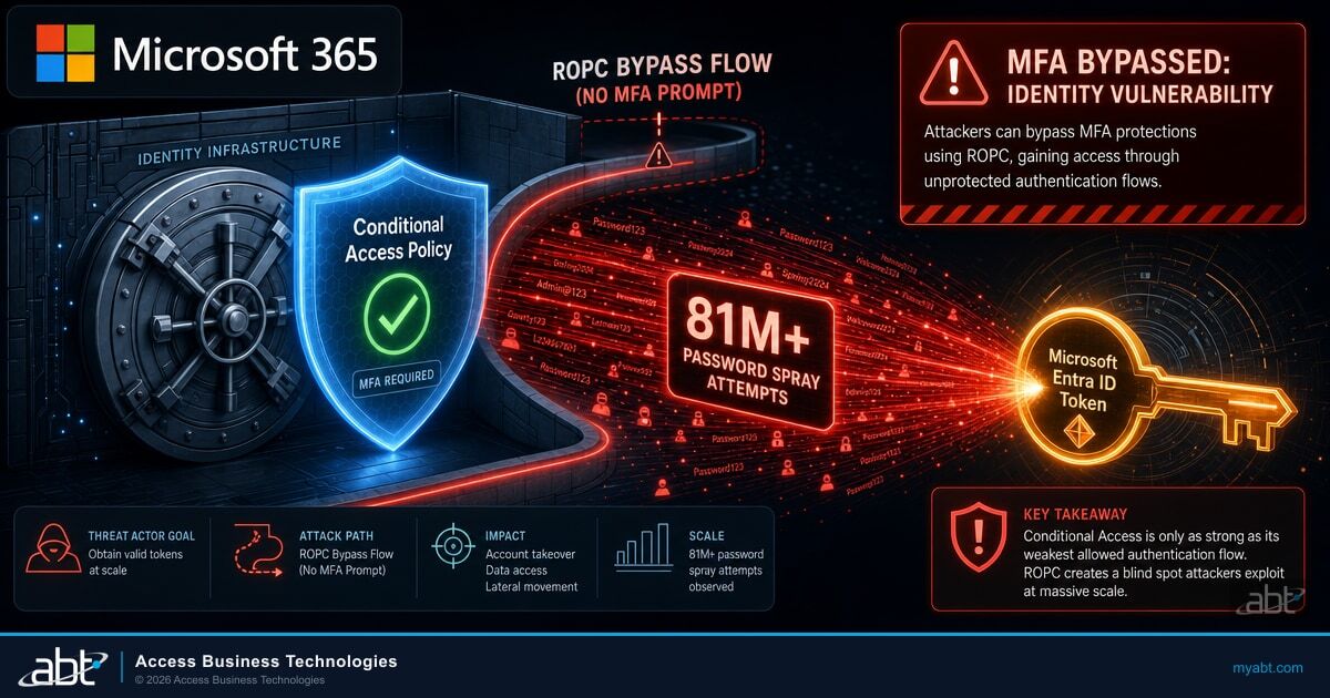Microsoft 365 Conditional Access password spray gap explained for financial institutions