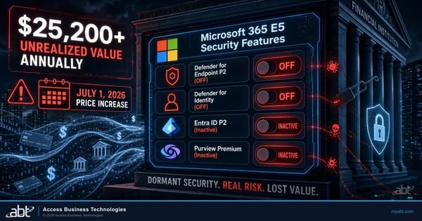 Unused Microsoft 365 E5 security features article hero
