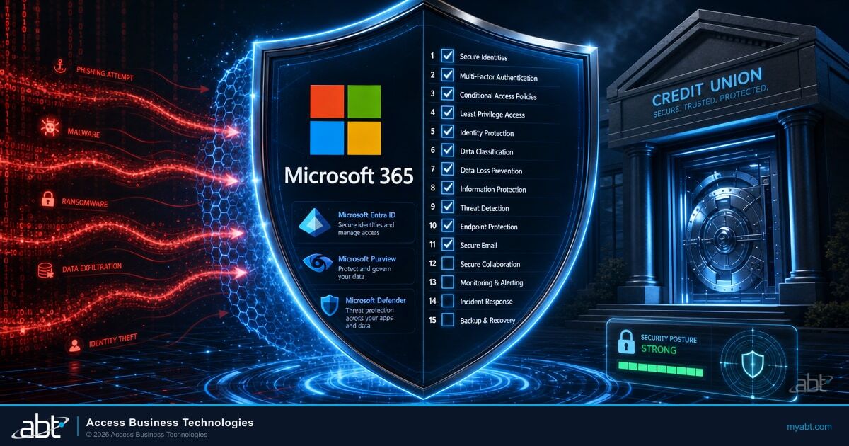 Microsoft 365 Security Checklist for Credit Unions: 15 Settings Your IT ...