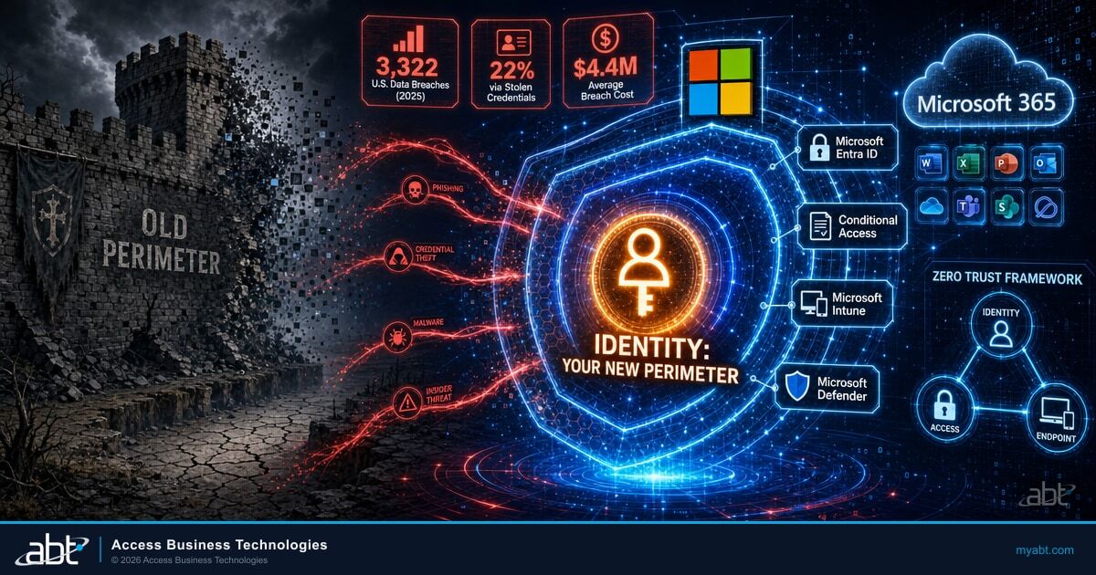 The Moat Is Gone: Why Identity Is Your New Fortress in Microsoft 365