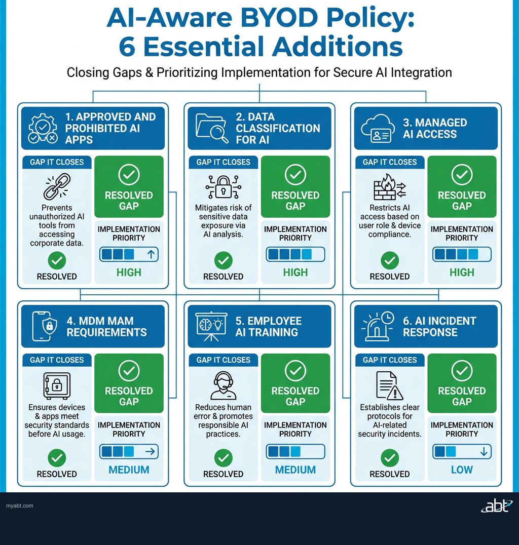 Six essential additions to BYOD policies for AI applications at financial institutions