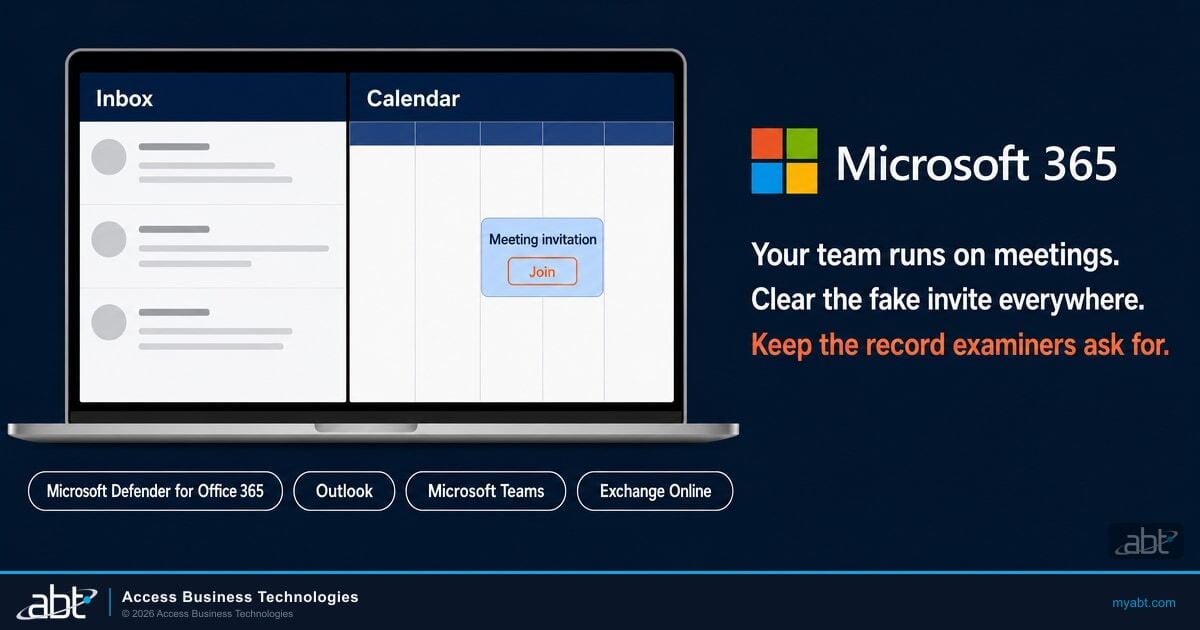 Calendar Invite Phishing: What Banks, Credit Unions, and Lenders Should Clean Up