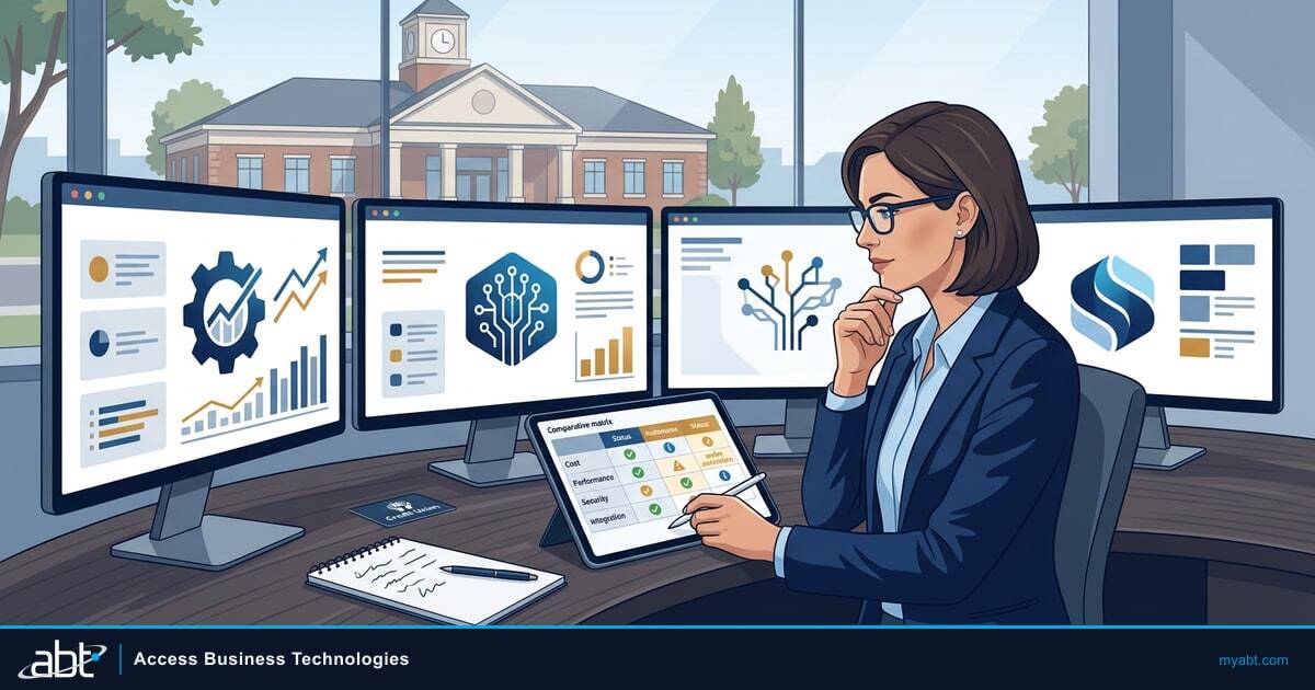 Credit union agentic AI platform comparison and evaluation guide