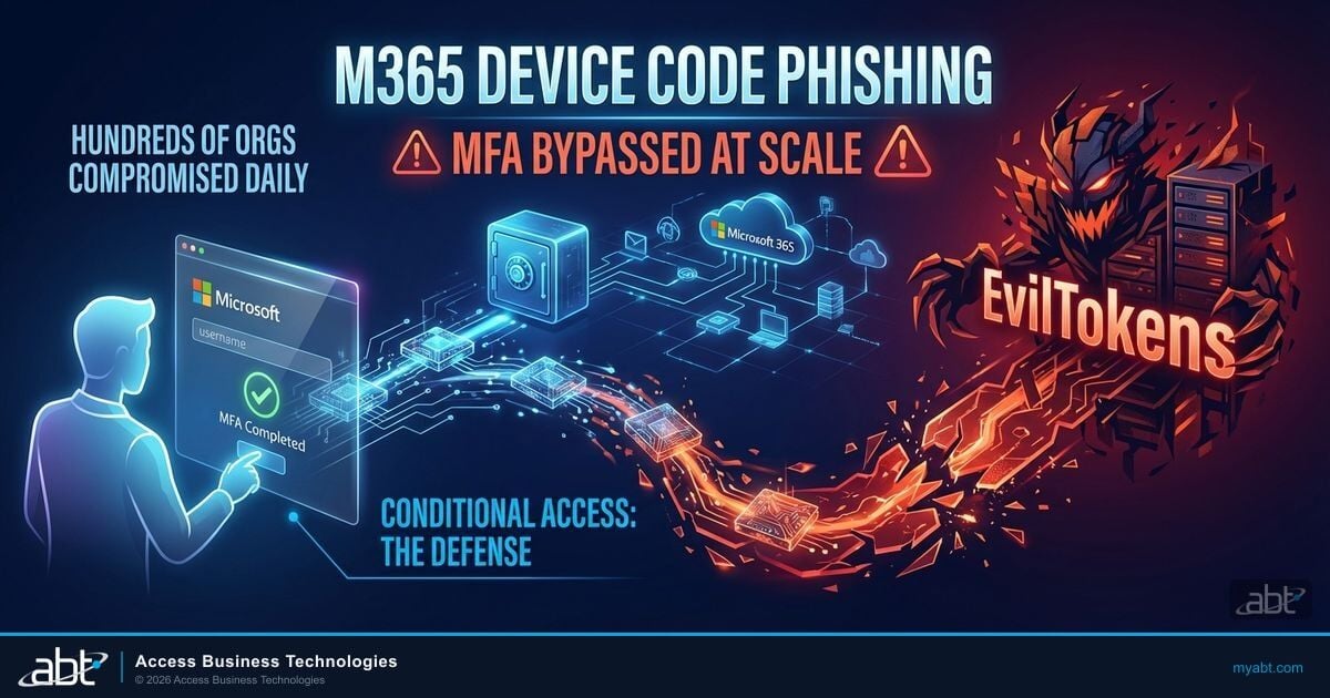 M365 Device Code Phishing: MFA Is Being Bypassed at Scale