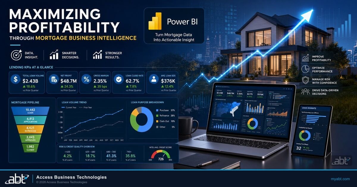 Maximizing Profitability Through Mortgage Business Intelligence