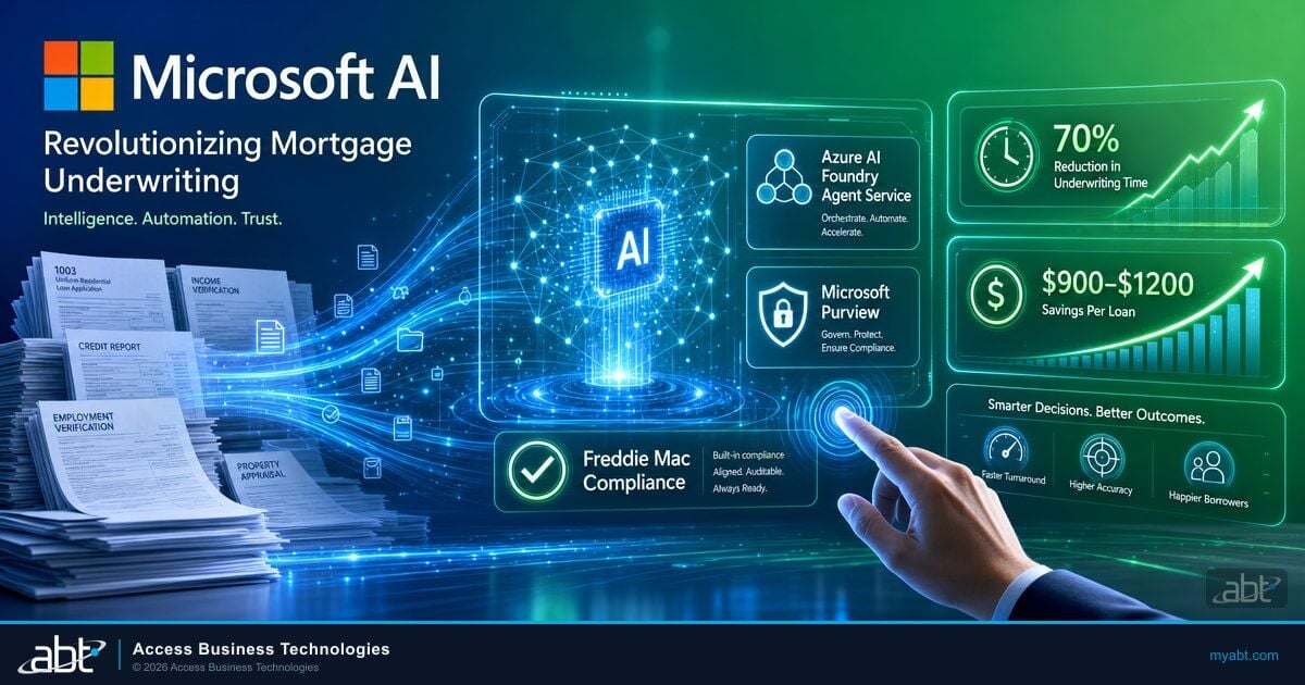 Rewriting the Rules: How Microsoft AI is Revolutionizing Mortgage Underwriting