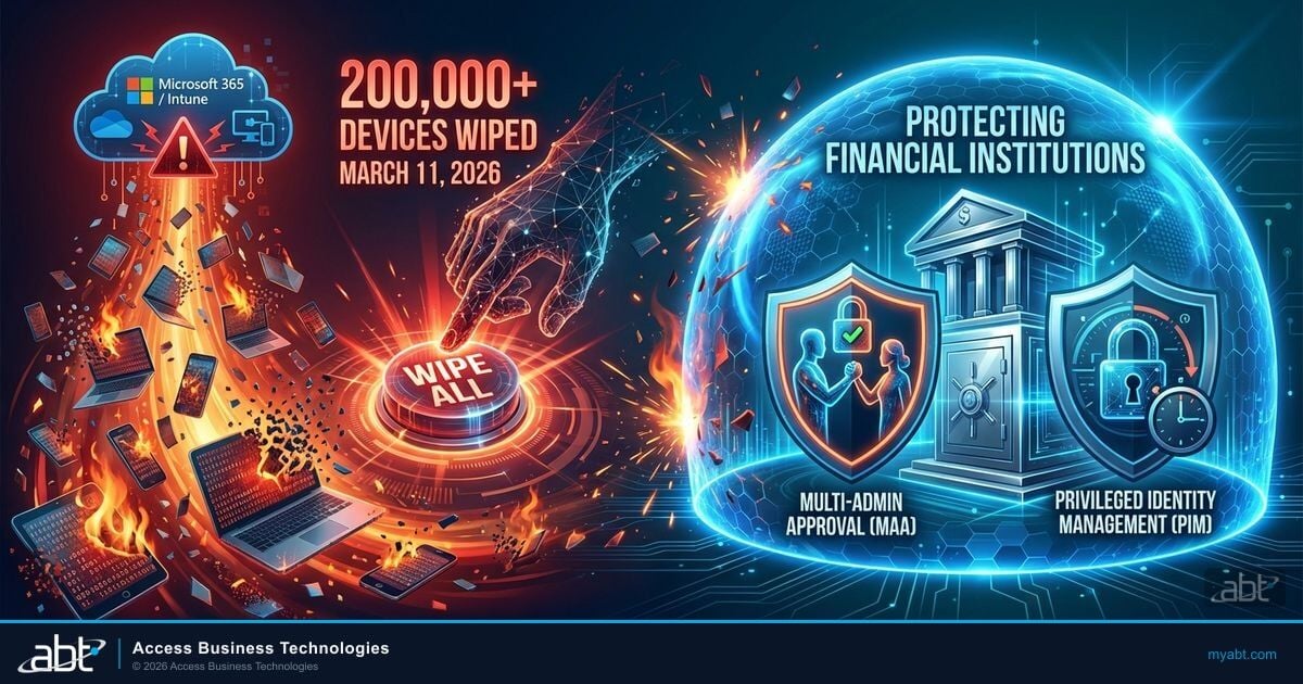 Stryker Cyberattack: What It Means for Financial Institutions Running Microsoft 365