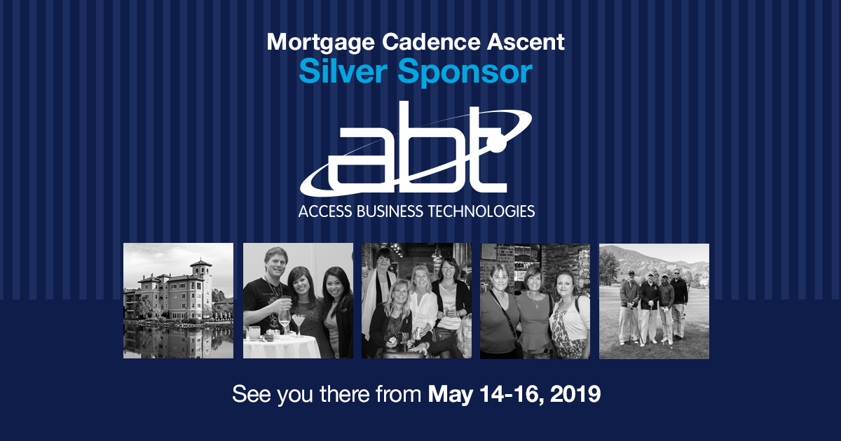 ABT to Attend the 2019 Ascent Mortgage Cadence User Conference